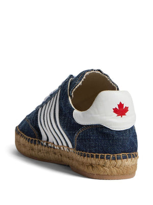 DSQUARED2 Men's Denim Espadrilles for SS24