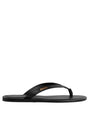 DSQUARED2 Trendy Calf Leather Black Sandals for Men | SS24 Collection