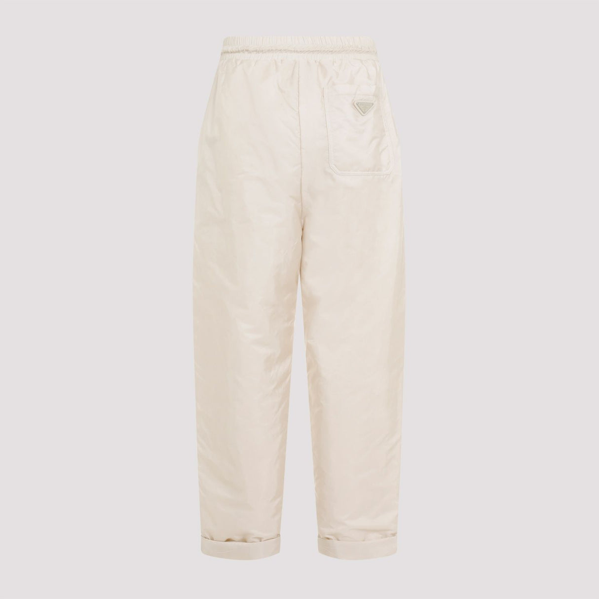 PRADA Elegant Neutral Tailored Trousers