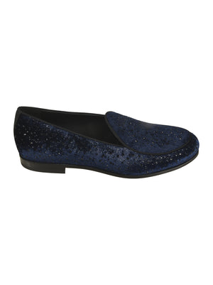 Giorgio Armani Men's Sleek Flat Shoes - Perfect for AI24 Season