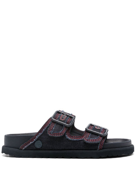 BIRKENSTOCK 1774 Stone Washed Denim Arizona Sandals for Men