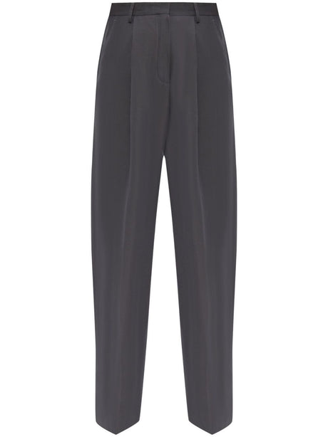 DRIES VAN NOTEN Tailored Pleated Wool Pants for Men - FW24