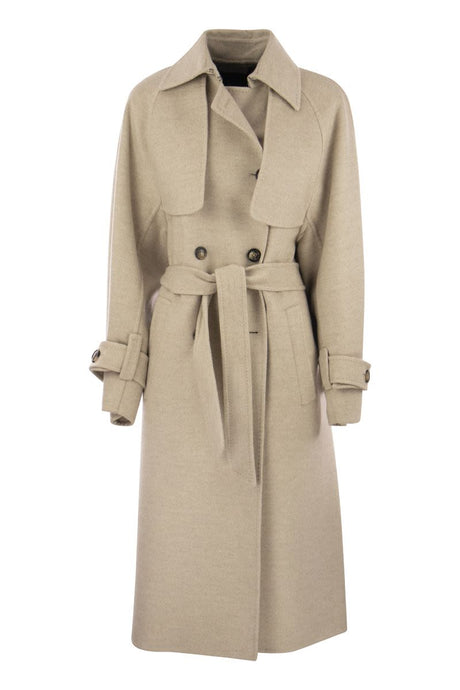 MAX MARA Double Breasted Trench Coat