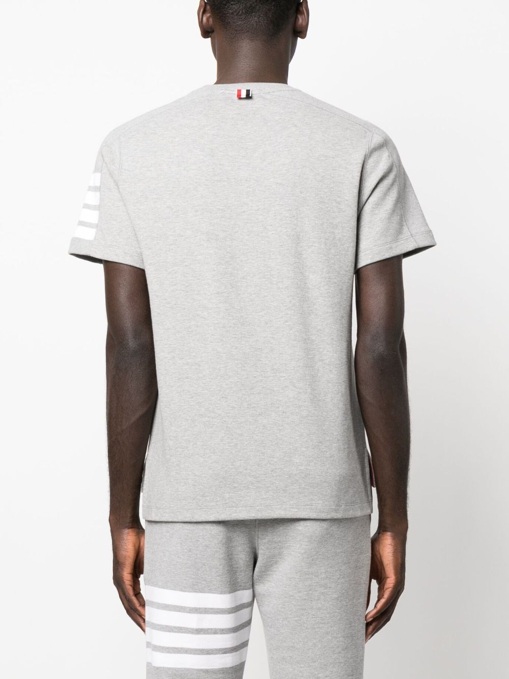 THOM BROWNE Classic Cotton Crew T-Shirt for Men - SS24 Collection