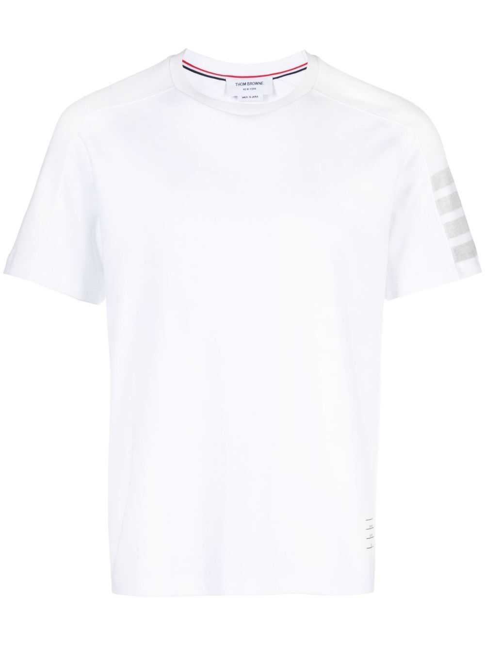 THOM BROWNE Classic Cotton Crew T-Shirt for Men - SS24 Collection