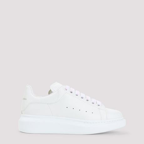 ALEXANDER MCQUEEN Premium Leather Sneakers - SS25 Collection