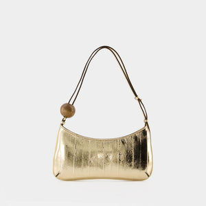 JACQUEMUS Mini Perle Handbag - Chic Leather Elegance (W:26CM H:11CM D:3CM)