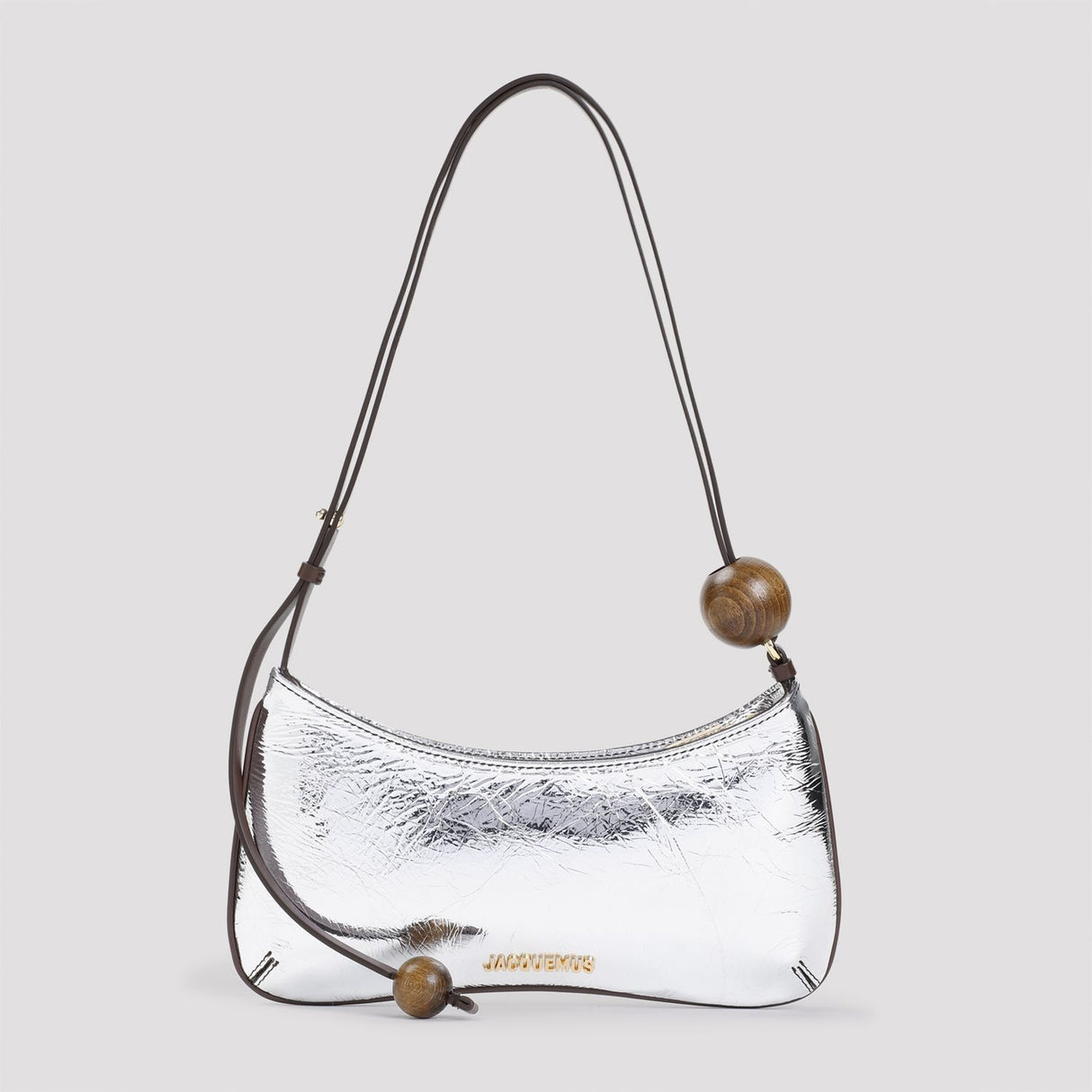 JACQUEMUS Mini Pearlescent Leather Handbag - FW24