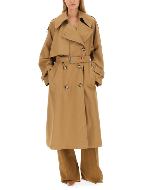 MAX MARA SPORTMAX Oversized Fit Trench Jacket - Size S