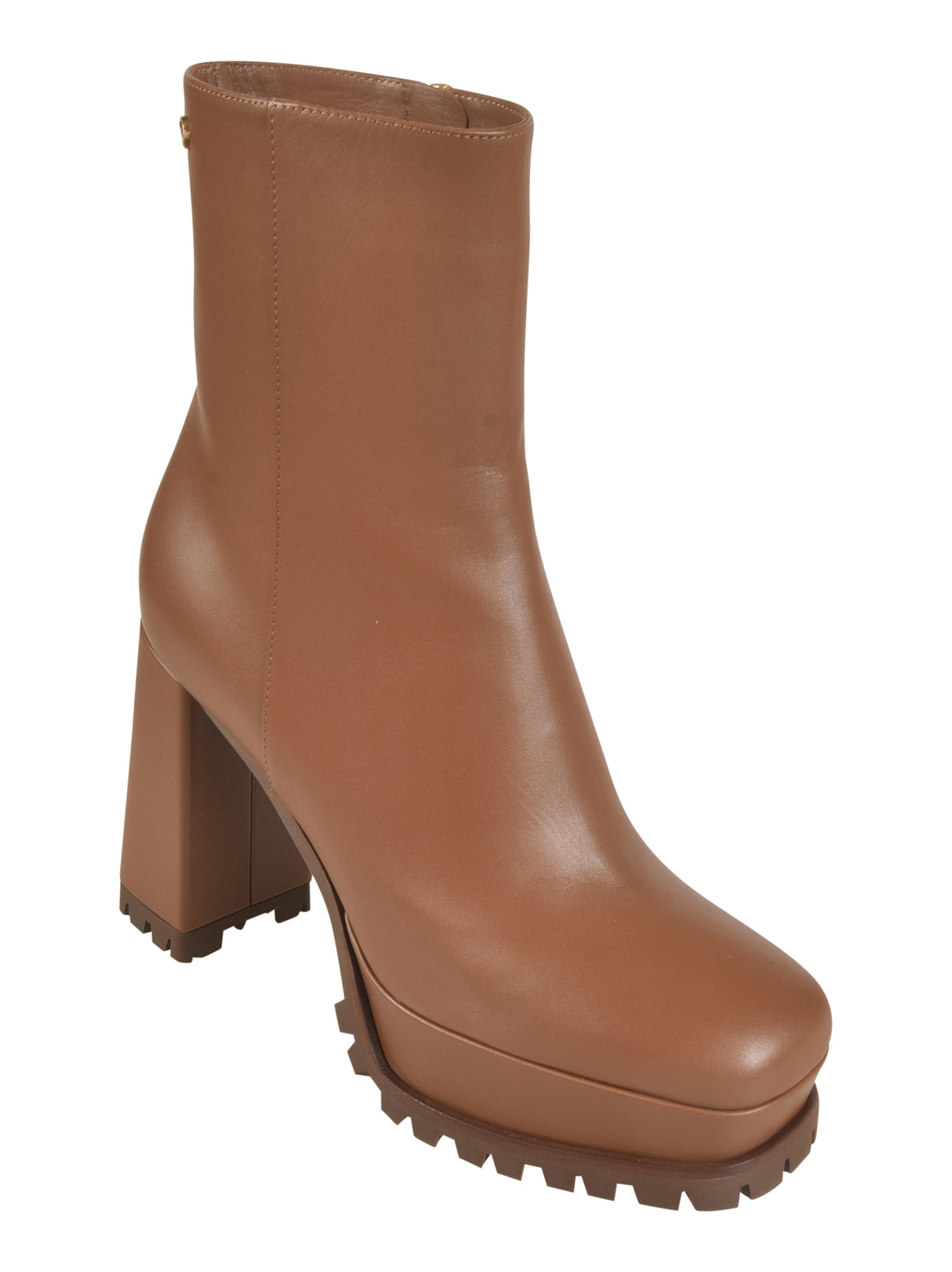 Gianvito Rossi Chic Brown Leather Boots for Women