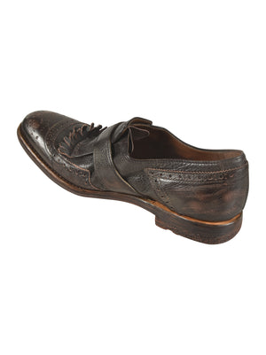 Church's Elegant Ebony Flat Shoes for Women