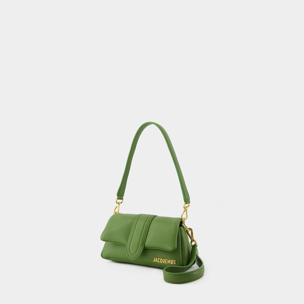 JACQUEMUS Mini Chic Emerald Pouch