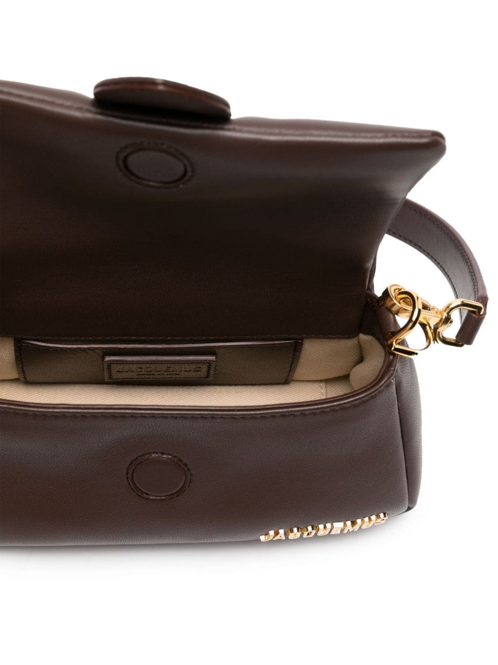 JACQUEMUS Mini Leather Shoulder Handbag