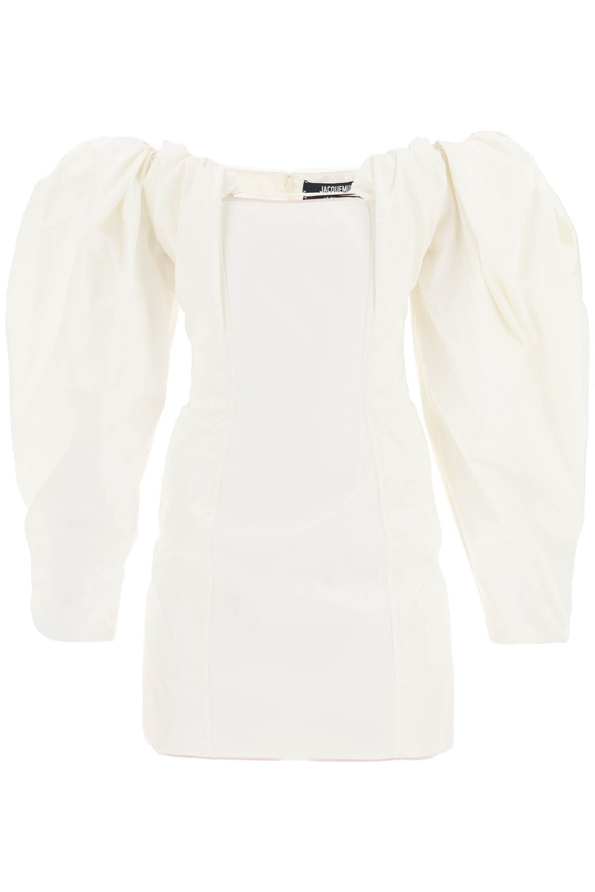 JACQUEMUS Chic Taffeta Mini Dress for Women