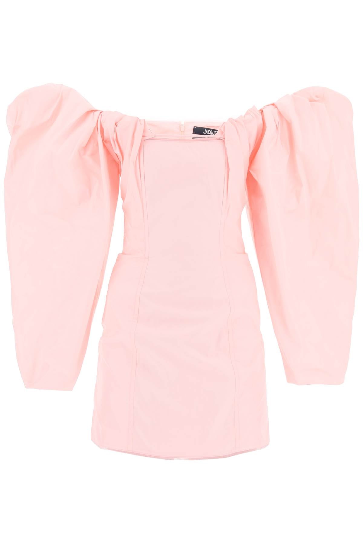 JACQUEMUS Chic Taffeta Mini Dress for Women