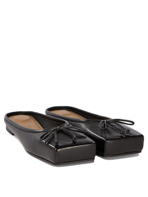 JACQUEMUS Chic Square Toe Ballet Flats