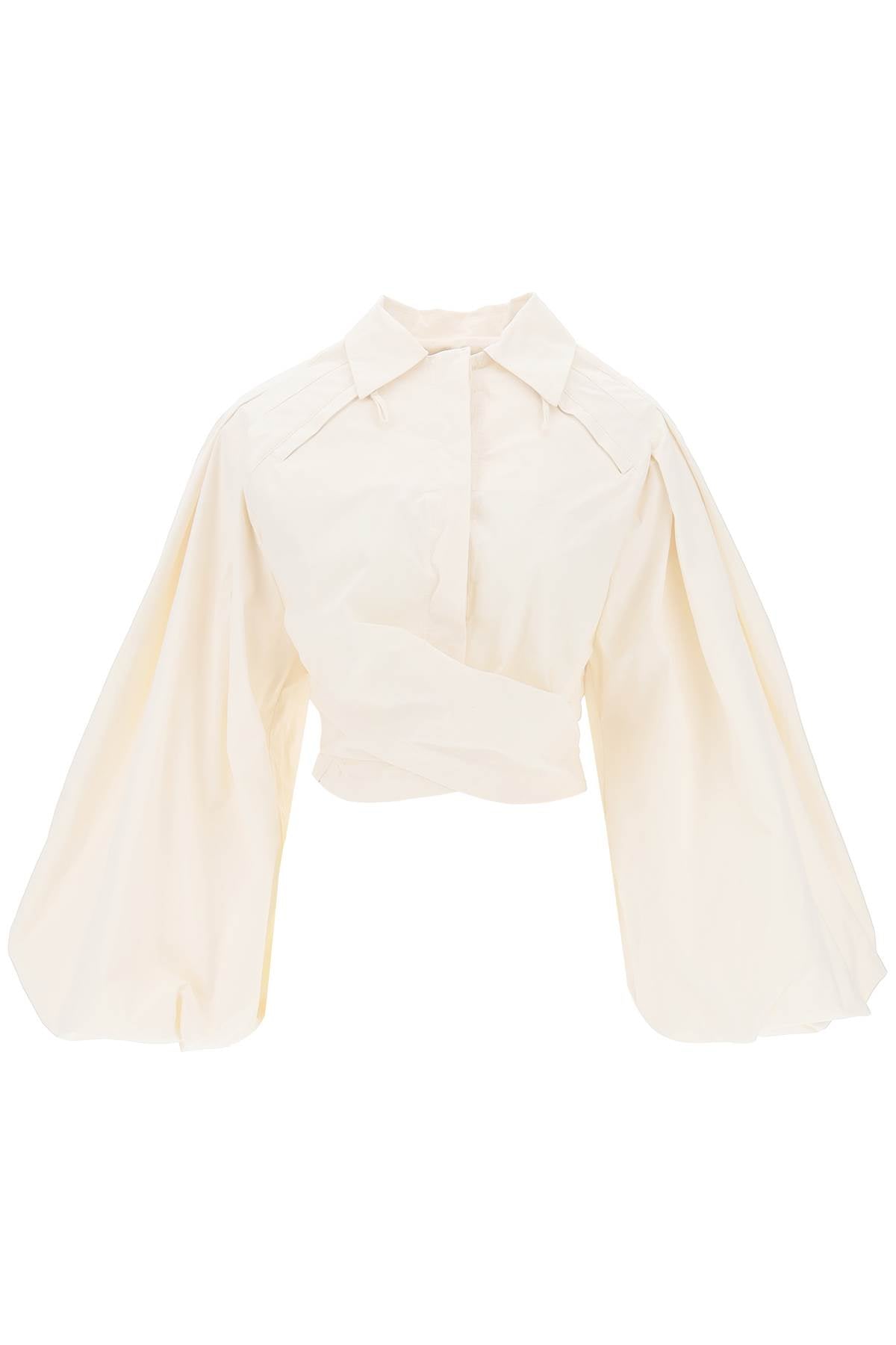 JACQUEMUS Gathered Balloon-Sleeve Shirt