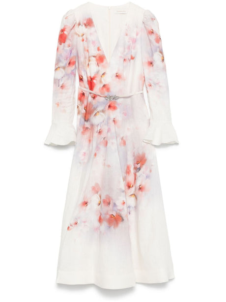 ZIMMERMANN Floral Long Dress for Women - Spring/Summer 2025