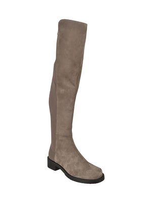 Stuart Weitzman Elegantly Chic Stone Knee-High Boots for Women