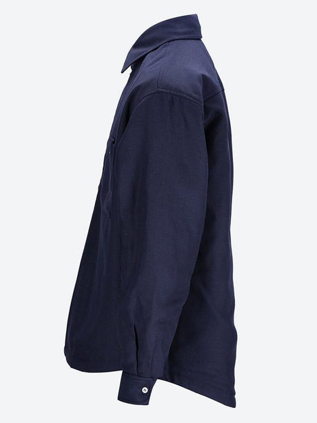 JACQUEMUS Blue Padded Overshirt for Men - SS24 Collection