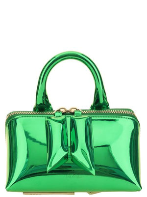 Green Detailed Shoulder Handbag for Women