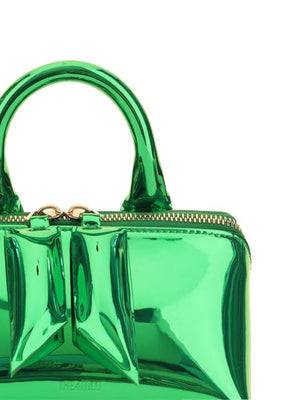 Green Detailed Shoulder Handbag for Women