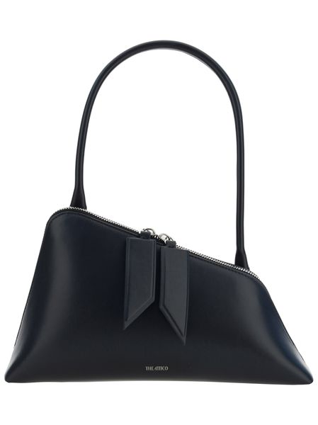 THE ATTICO SUNRISE SHOULDER Handbag - BLACK