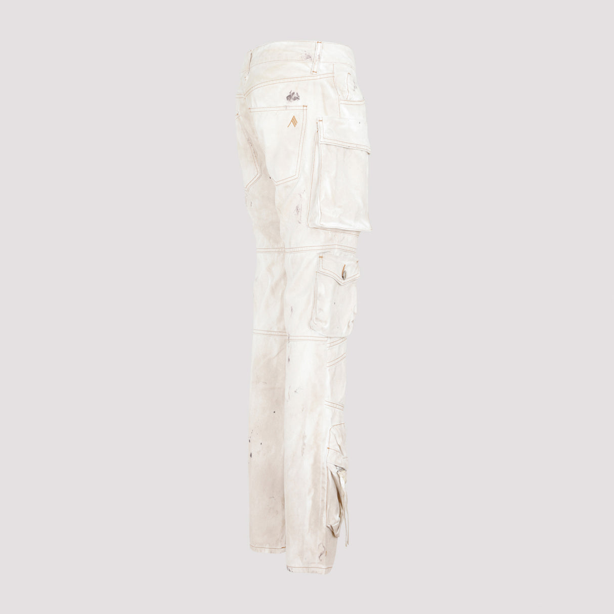 THE ATTICO Cargo Pants with Marble Effect - Size 26