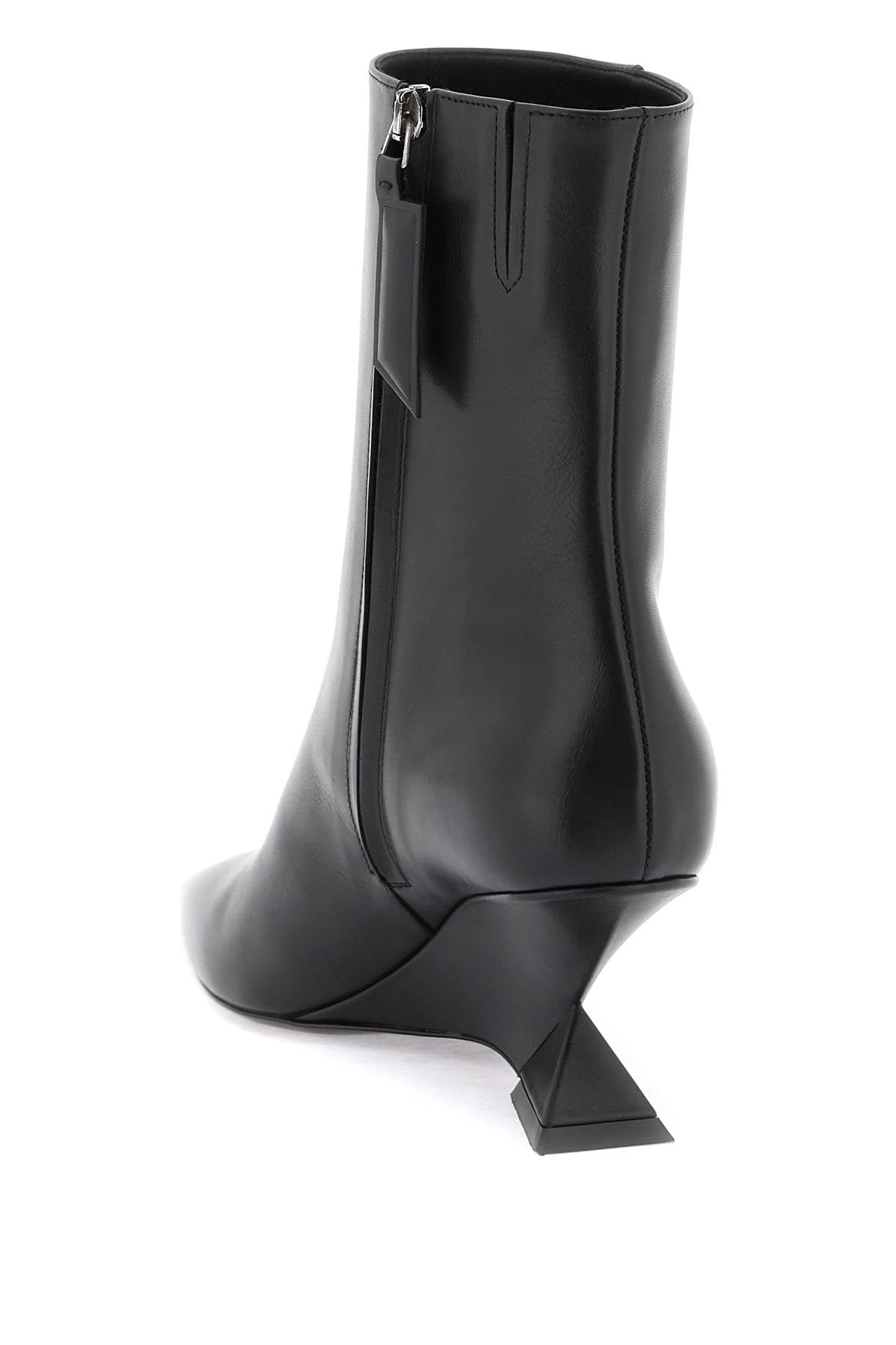 THE ATTICO Sleek and Sophisticated Black Ankle Boots for Women