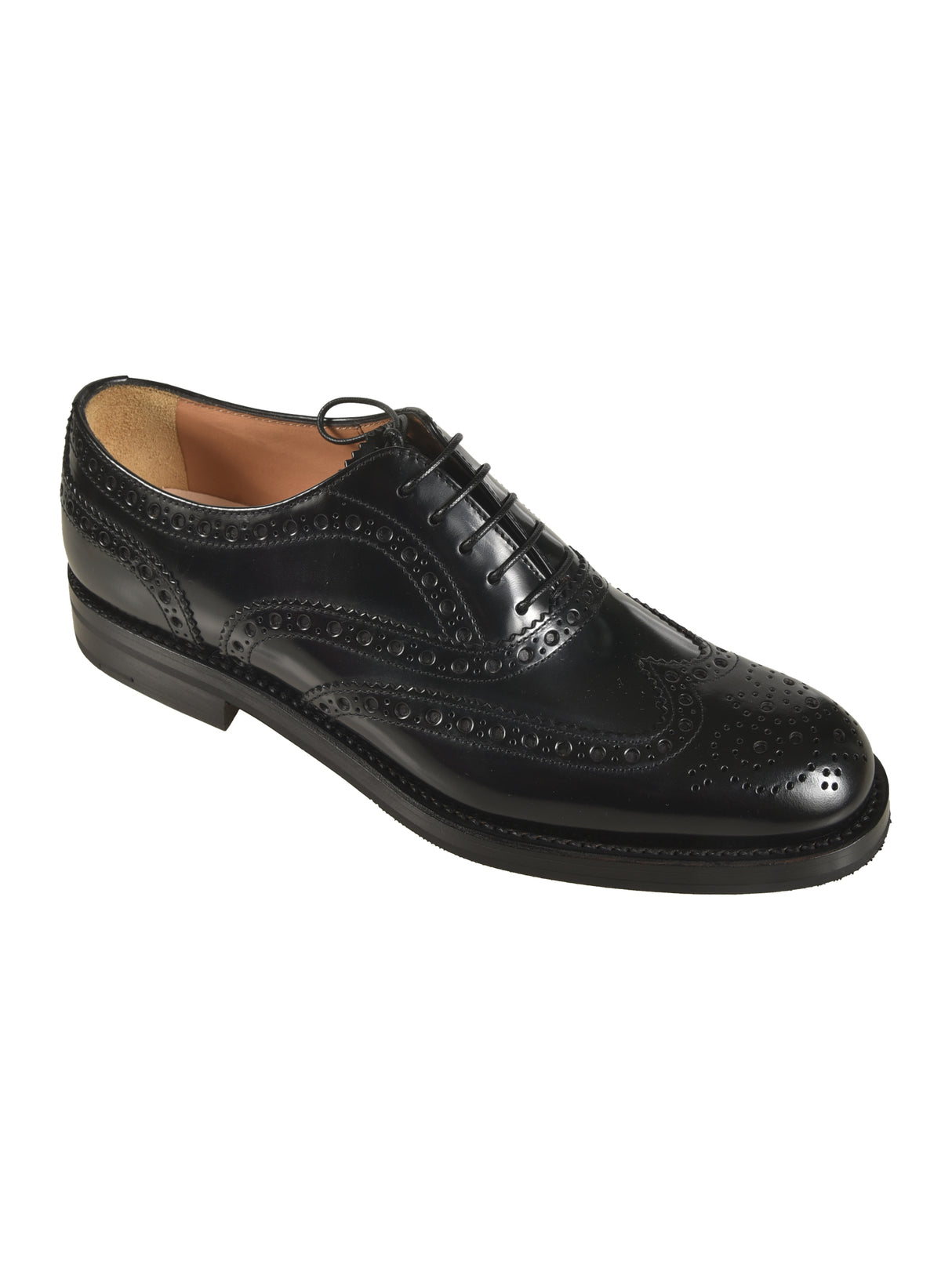 Church's Sleek Black Flat Shoes for Women