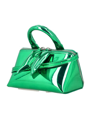 حقيبة يد صغيرة عصرية باللون الأخضر الإستثنائي للنساء | مجموعة FW23