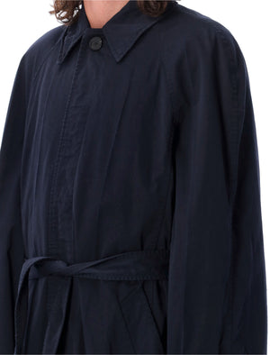 Deconstructed Carcoat in Ink Navy for Men