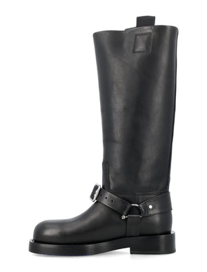 BURBERRY Sleek and Stylish Black High Boots for Women