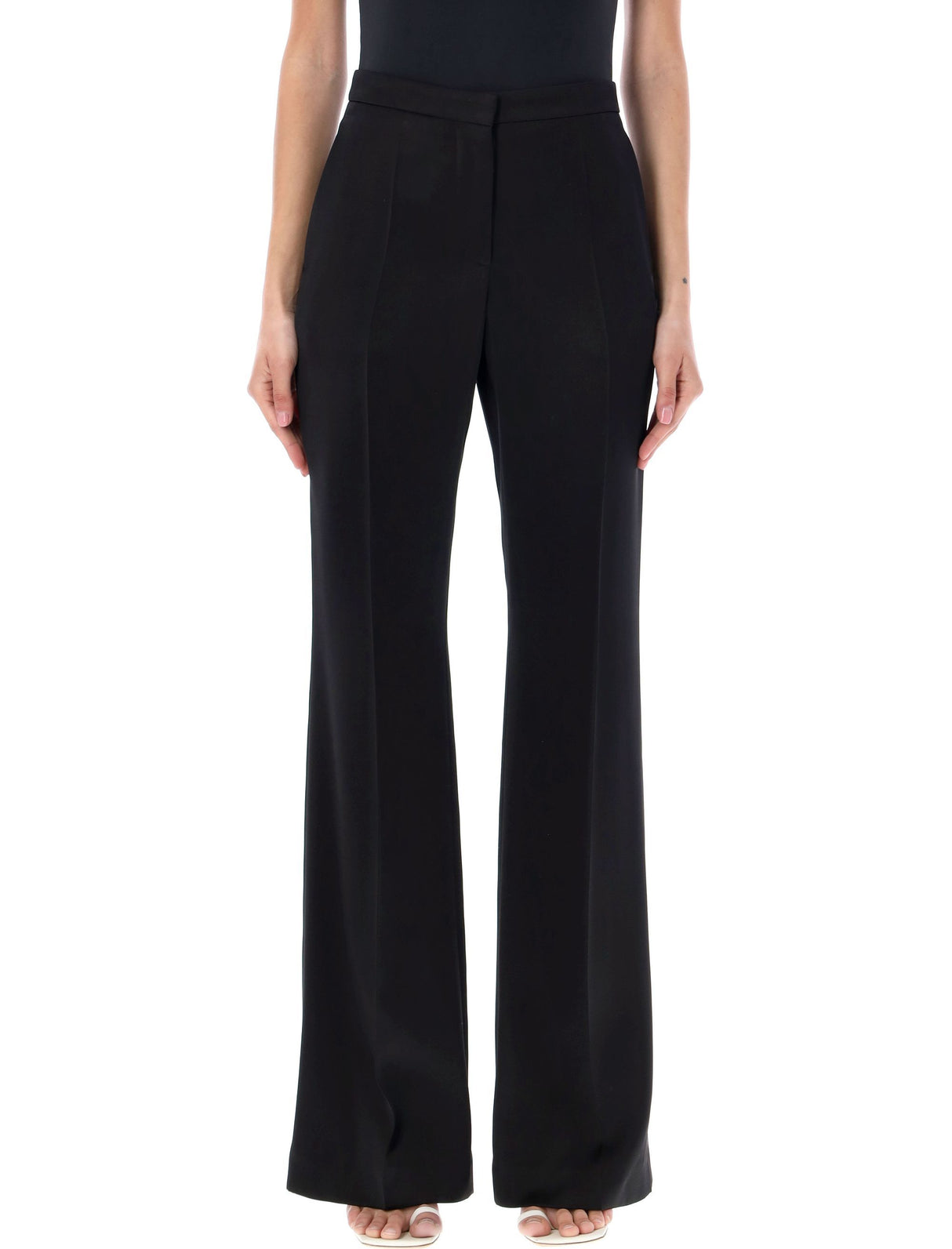 Stylish and Classic Flare Tailoring Pants for Women - Black