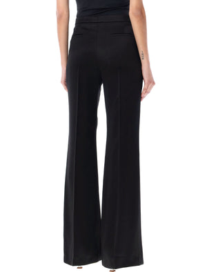 GIVENCHY Stylish and Classic Flare Tailoring Pants for Women - Black