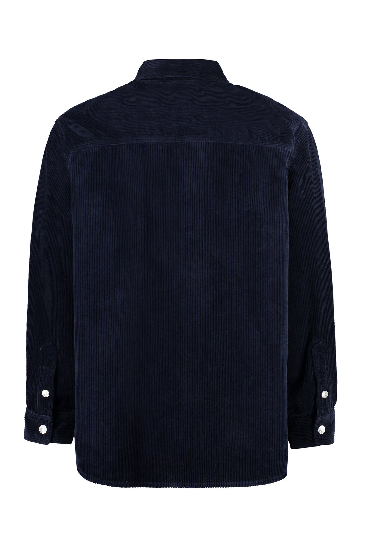 ISABEL MARANT Blue Wool Overshirt for Men - FW23