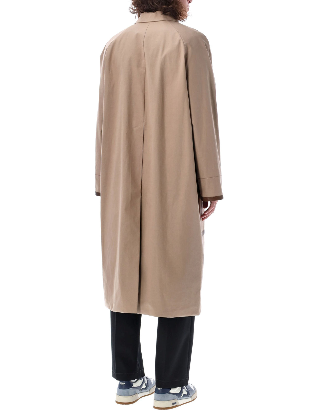 Beige Reversible Trench Coat - Fall/Winter 2024 Collection