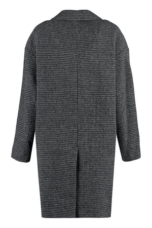 ISABEL MARANT ETOILE Grey Single-Breasted Wool Jacket for Women - FW23 Collection