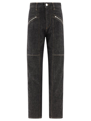 ISABEL MARANT Fashion Denim: 24FW Women's Blue Jeans