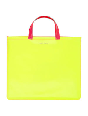 COMME DES GARÇONS WALLET YELLOW_ORANGE SUPER FLUO Tote Handbag for Men