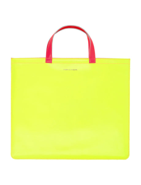 COMME DES GARÇONS WALLET YELLOW_ORANGE SUPER FLUO Tote Handbag for Men