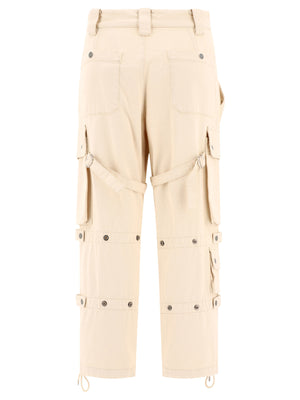 ISABEL MARANT ETOILE Beige Straight Pants for Women - 23SS Fashion Collection