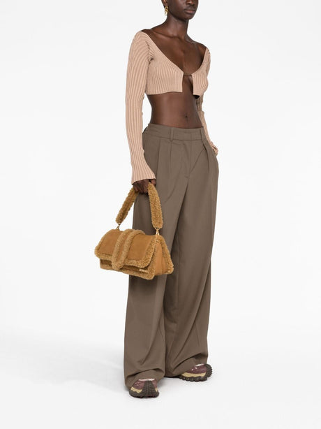 JACQUEMUS Camel Crossbody Bag for Women - FW23 Collection