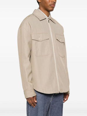 JACQUEMUS Modern Beige Outerwear Blouson for Men