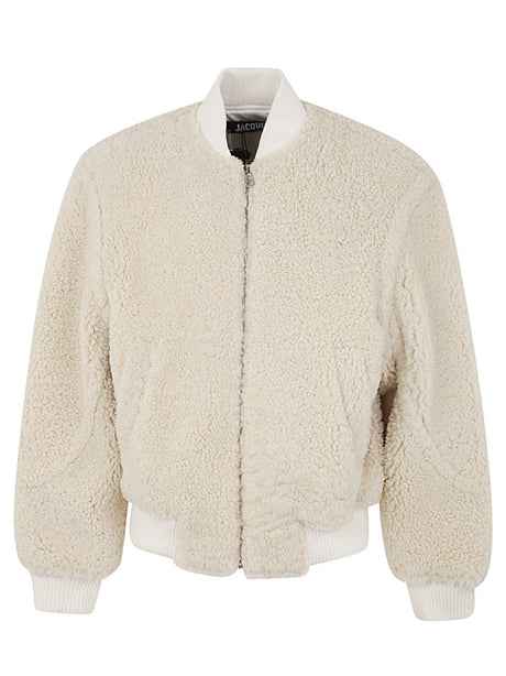 JACQUEMUS Luxe Lambskin Oversized Blouson for Men