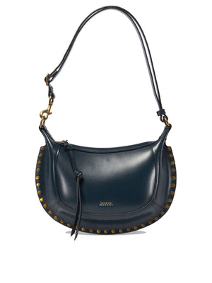 ISABEL MARANT Mini Oskan Moon Leather Shoulder Bag