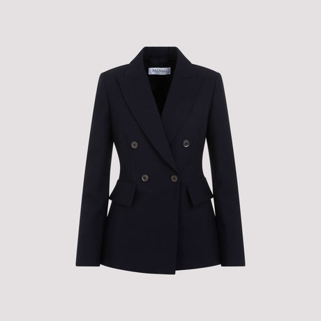 MAX MARA Navy Albero Jacket for Women - SS24 Collection