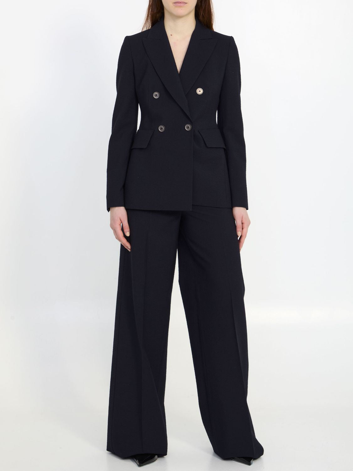 MAX MARA Navy Blue Albero Jacket for Women - SS24 Collection