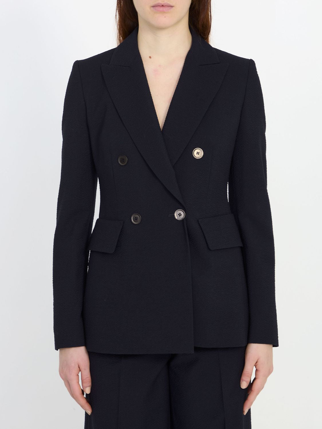 Navy Blue Albero Jacket - SS24 Collection