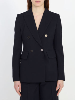 MAX MARA Navy Blue Albero Jacket for Women - SS24 Collection